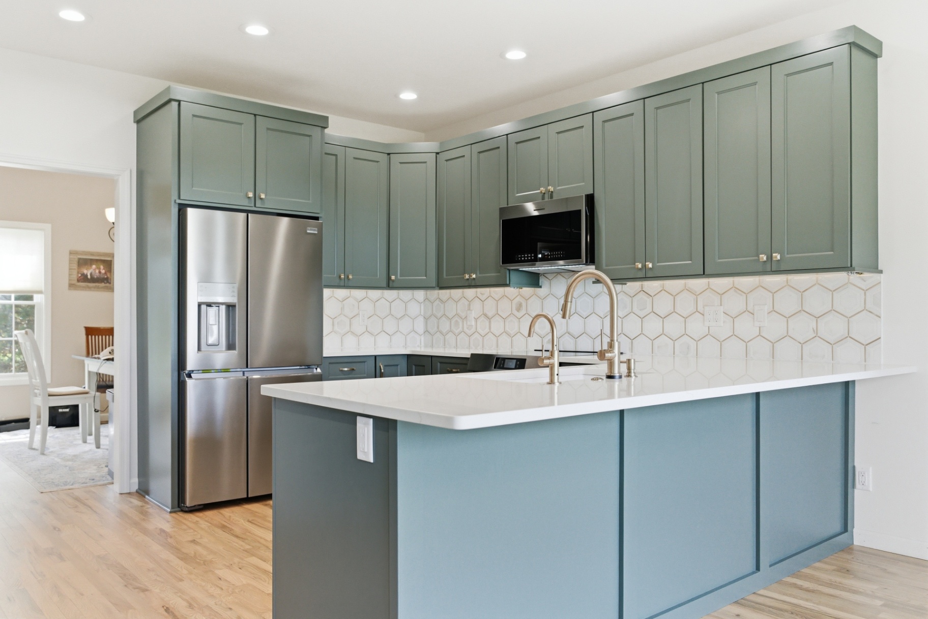 Finished Fishsticks kitchen remodel in Waterloo, Iowa