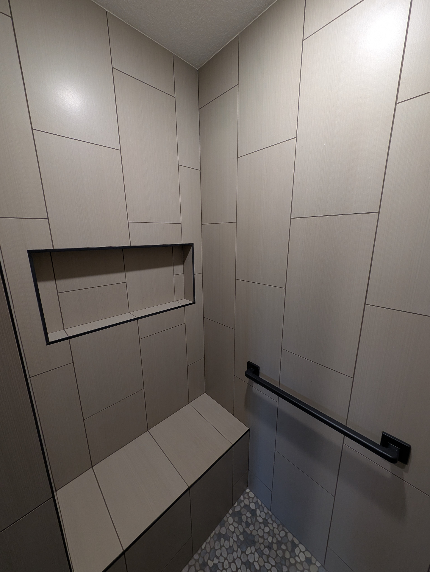 Contemporary Shower Design - Bathroom project in Cedar Valley, IA