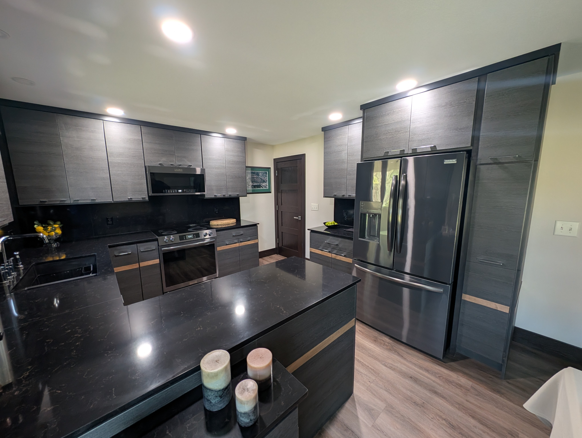 Custom Kitchen with Island - Kitchen project in Cedar Valley, IA