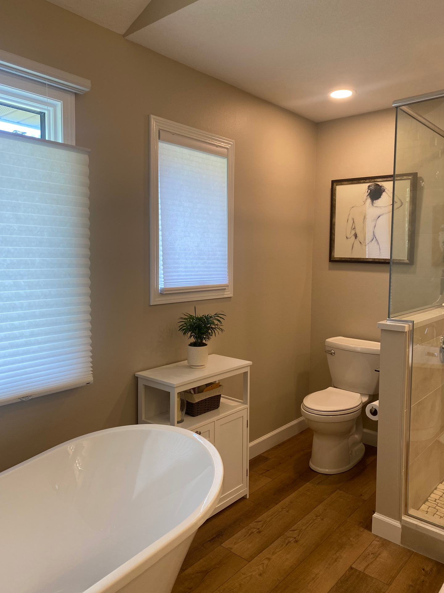 Freestanding Tub with Windows - Bathroom project in Cedar Valley, IA