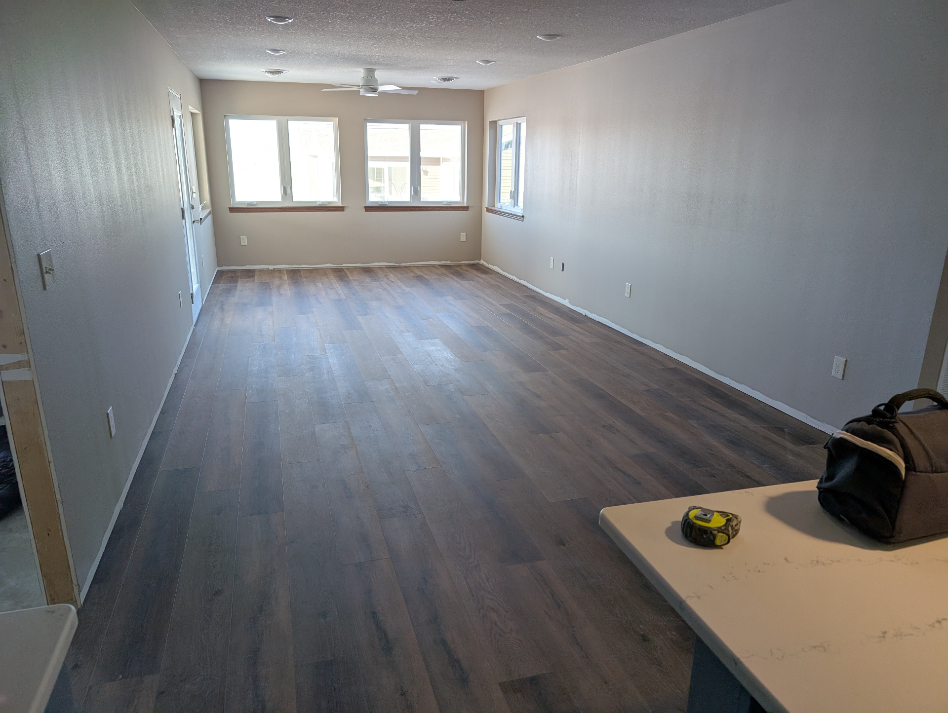 Luxury Vinyl Plank Flooring - Flooring project in Cedar Valley, IA