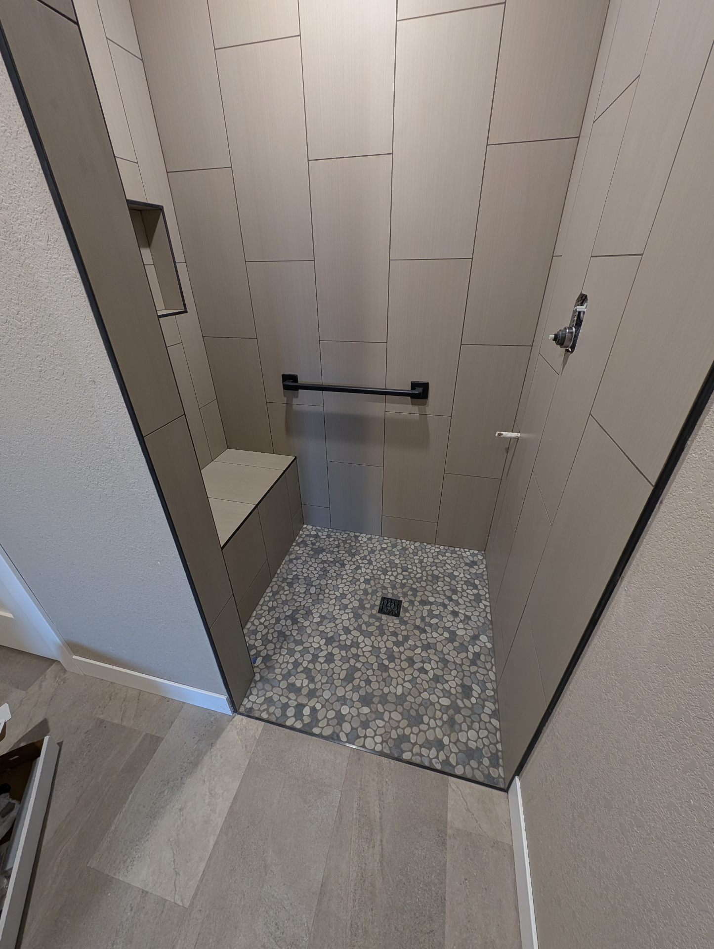 Spa-Inspired Walk-In Shower - Bathroom project in Cedar Valley, IA
