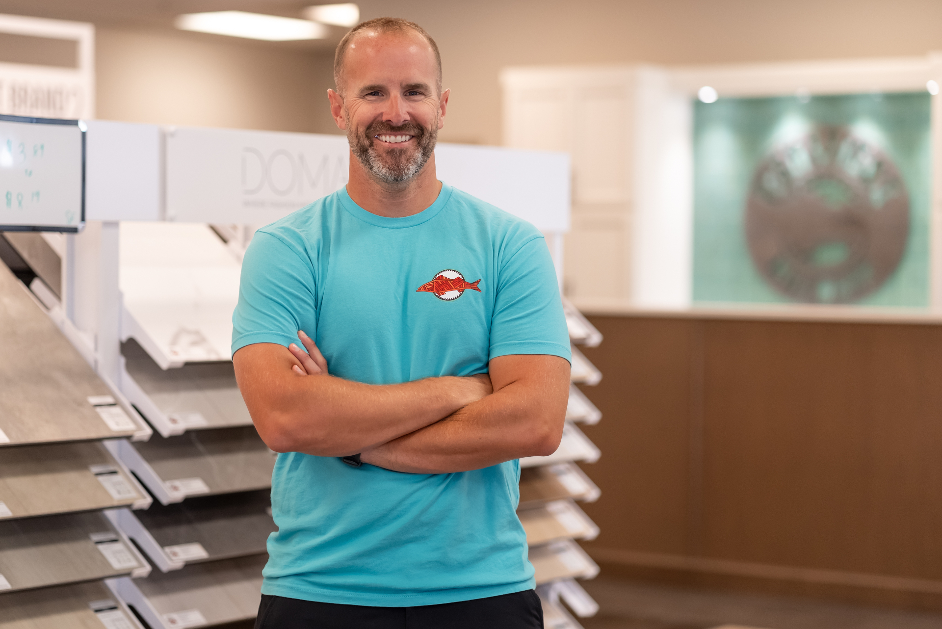 Tyler Rasmussen - Owner of Fishsticks Flooring Kitchen Bath Waterloo Iowa